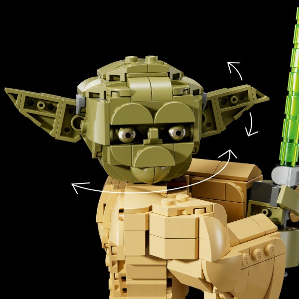 Фото - Конструктор LEGO Star Wars™ Погруддя Йоди (75438)