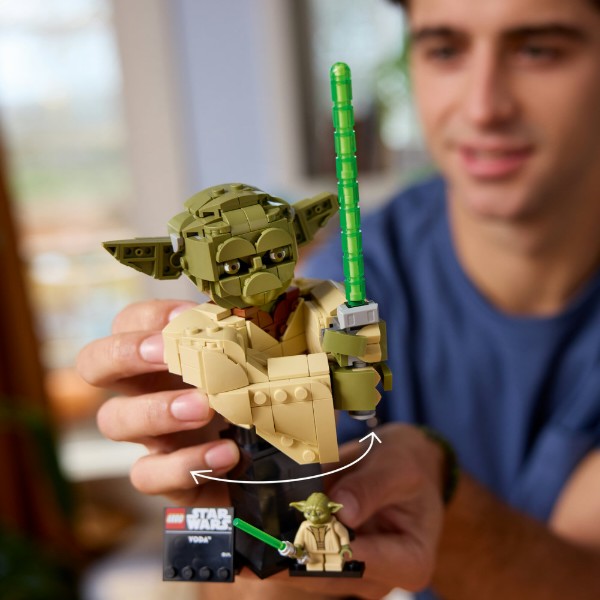 Фото - Конструктор LEGO Star Wars™ Погруддя Йоди (75438)
