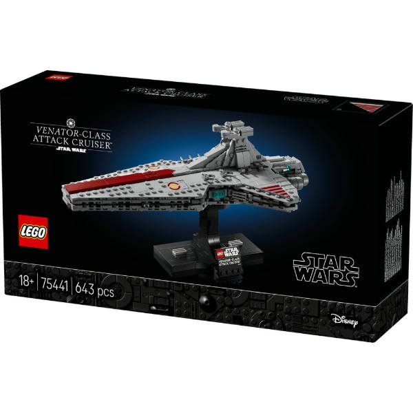 Фото - Конструктор LEGO  Star Wars TM Зоряний крейсер класу «Венатор» (75441)