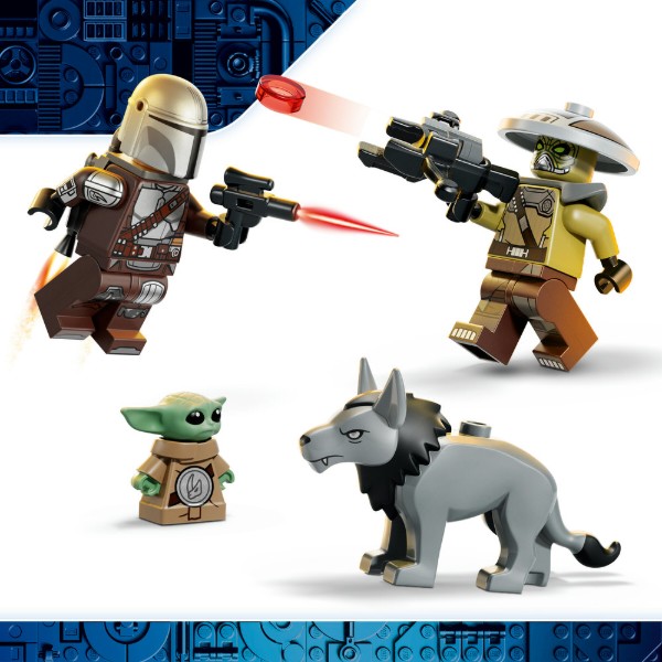 Фото - Конструктор LEGO Star Wars™ Сутичка дроїдів-охоронців у палаці Хатта (75451)