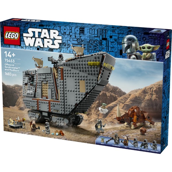Фото - Конструктор LEGO Star Wars™ Піщаний всюдихід Offworld і мадхорн (75453)