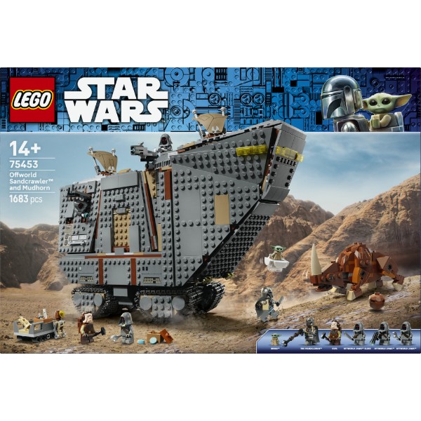 Фото - Конструктор LEGO Star Wars™ Піщаний всюдихід Offworld і мадхорн (75453)