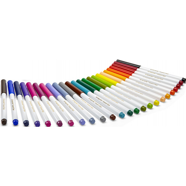 Фото - Фломастеры Crayola Supertips (washable) 24 шт. (7551)