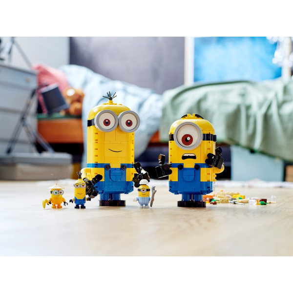 Фото - Конструктор LEGO Minions Фігурки міньйонів і їх будинок (75551)