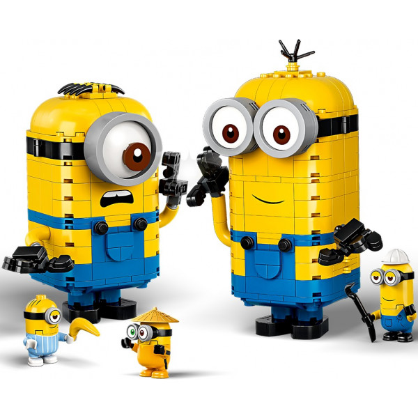 Фото - Конструктор LEGO Minions Фігурки міньйонів і їх будинок (75551)