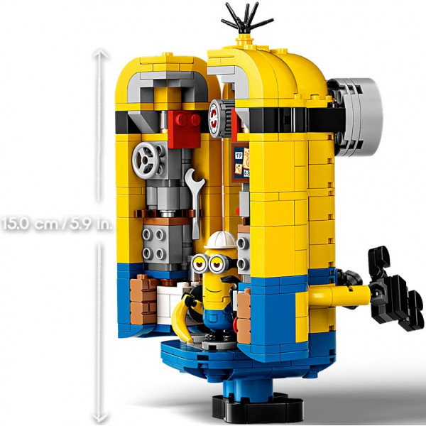 Фото - Конструктор LEGO Minions Фігурки міньйонів і їх будинок (75551)