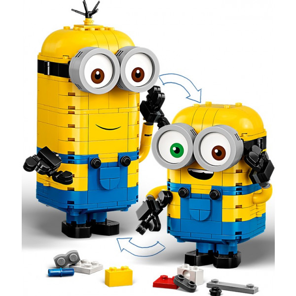 Фото - Конструктор LEGO Minions Фігурки міньйонів і їх будинок (75551)