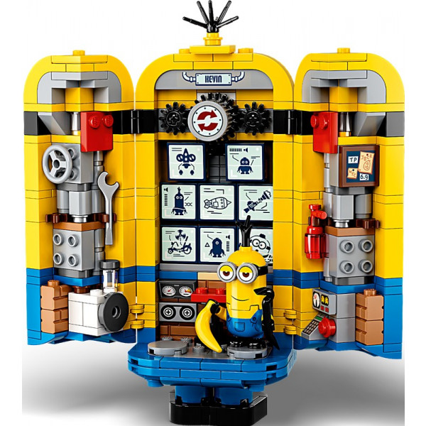 Фото - Конструктор LEGO Minions Фігурки міньйонів і їх будинок (75551)