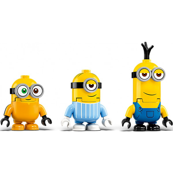 Фото - Конструктор LEGO Minions Фігурки міньйонів і їх будинок (75551)