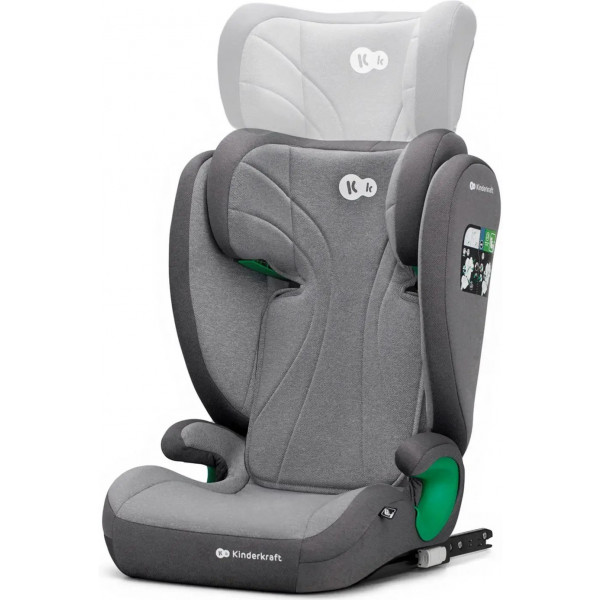 Фото - Автокресло Kinderkraft Junior Fix 2 i-Size Rocket Grey (KCJUFI20GRY0000)