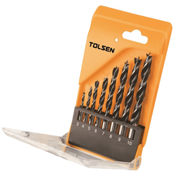 Фото - Набір свердел Tolsen 3-10 мм 8 шт. (75626)