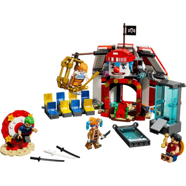 Фото - Конструктор LEGO ONE PIECE Цирковий намет клоуна Баґґі (75637)