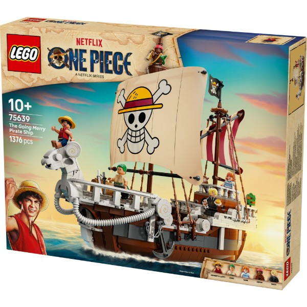 Фото - Конструктор LEGO ONE PIECE Піратський корабель «Всюдихідний Меррі» (75639)