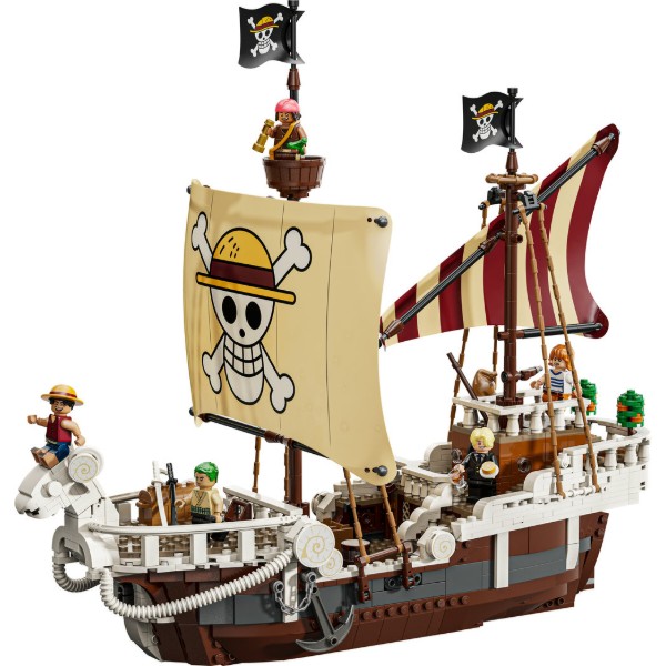 Фото - Конструктор LEGO ONE PIECE Піратський корабель «Всюдихідний Меррі» (75639)