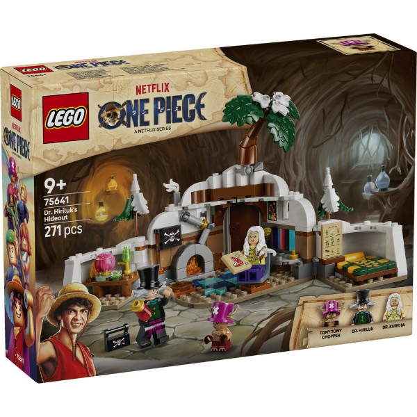 Фото - Конструктор LEGO ONE PIECE Укрытие доктора Хирилука (75641)