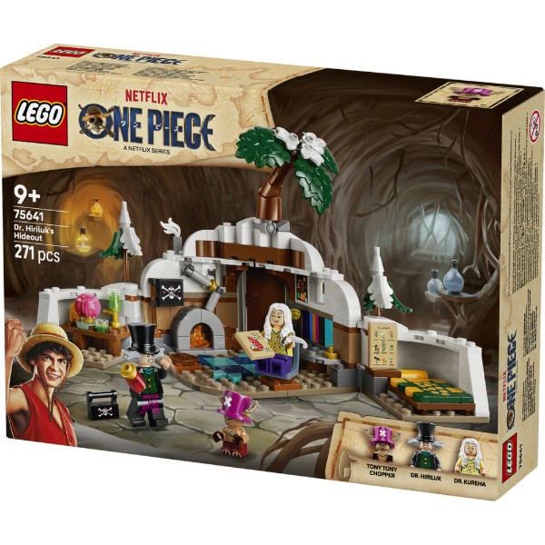 Фото - Конструктор LEGO ONE PIECE Укрытие доктора Хирилука (75641)