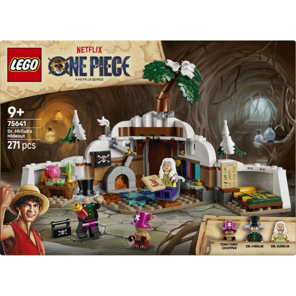 Фото - Конструктор LEGO ONE PIECE Укрытие доктора Хирилука (75641)