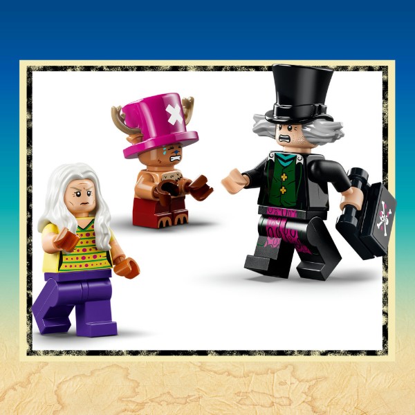 Фото - Конструктор LEGO ONE PIECE Укрытие доктора Хирилука (75641)