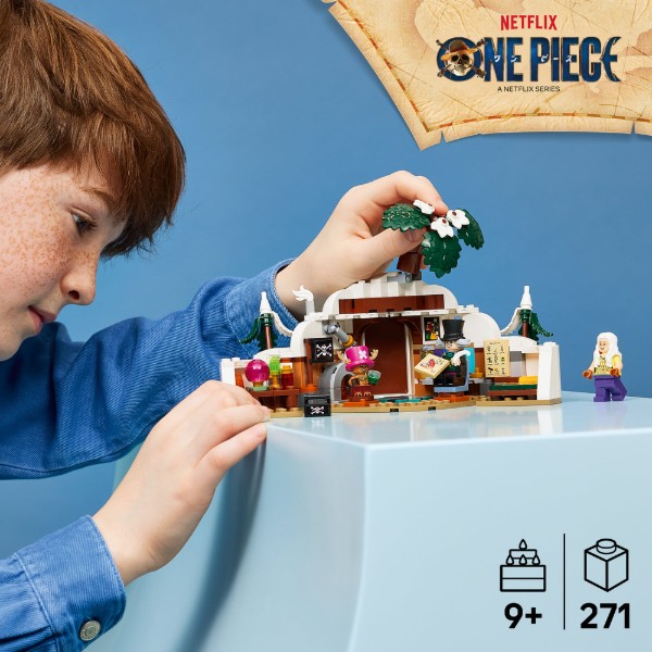 Фото - Конструктор LEGO ONE PIECE Укрытие доктора Хирилука (75641)