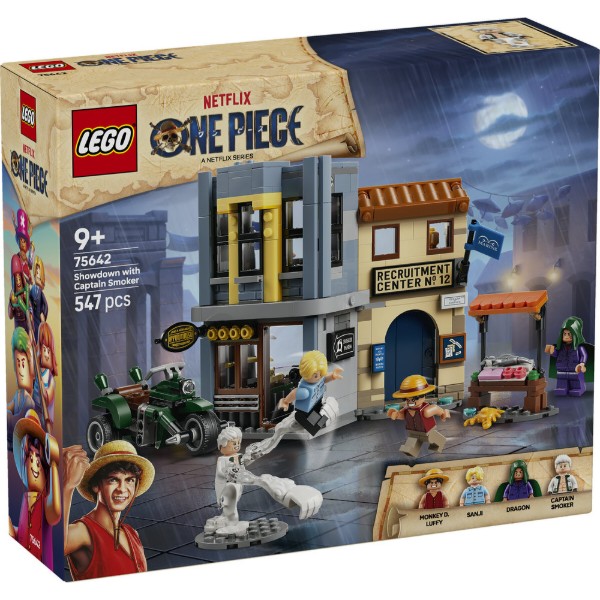 Фото - Конструктор LEGO ONE PIECE Схватка с капитаном Смокером (75642)