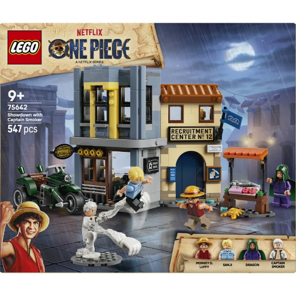 Фото - Конструктор LEGO ONE PIECE Схватка с капитаном Смокером (75642)