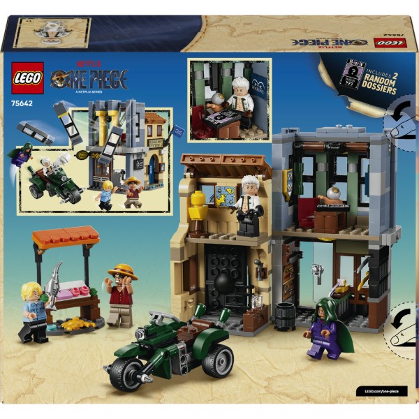 Фото - Конструктор LEGO ONE PIECE Схватка с капитаном Смокером (75642)