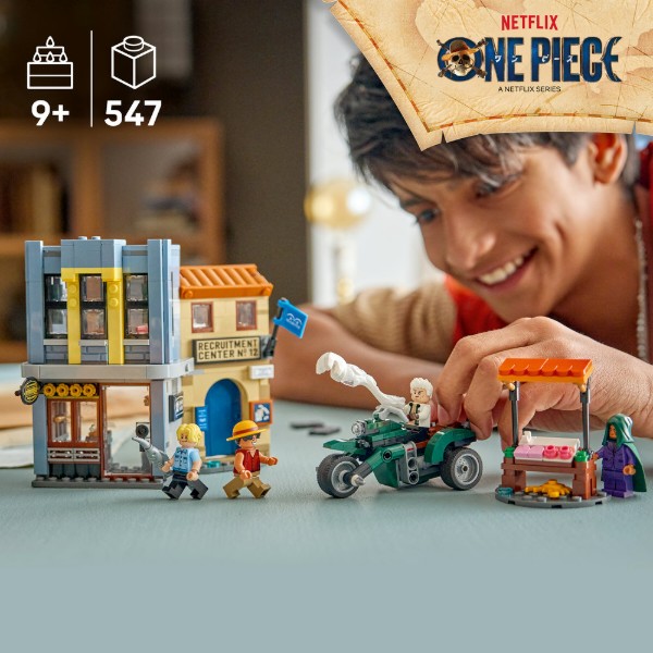 Фото - Конструктор LEGO ONE PIECE Схватка с капитаном Смокером (75642)