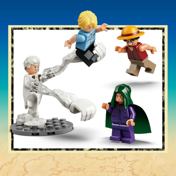 Фото - Конструктор LEGO ONE PIECE Схватка с капитаном Смокером (75642)