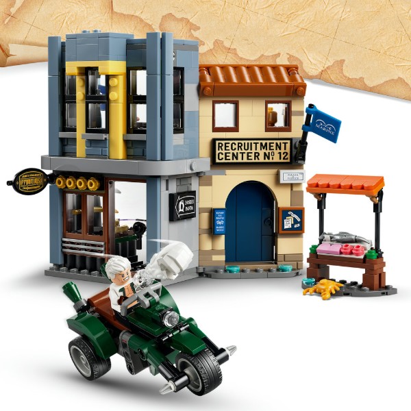 Фото - Конструктор LEGO ONE PIECE Схватка с капитаном Смокером (75642)