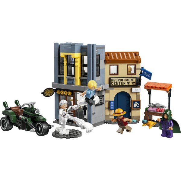 Фото - Конструктор LEGO ONE PIECE Схватка с капитаном Смокером (75642)