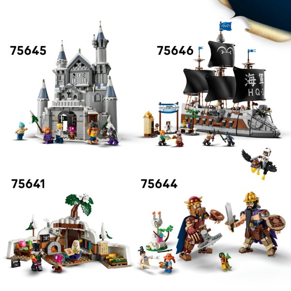 Фото - Конструктор LEGO ONE PIECE Битва у замка Драм (75645)