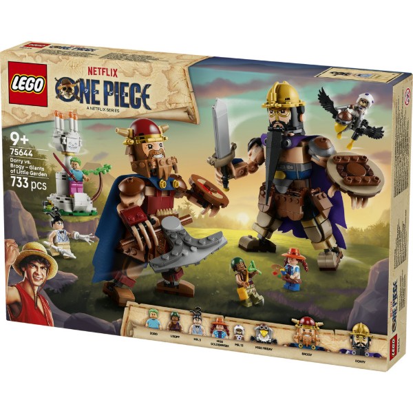 Фото - Конструктор LEGO ONE PIECE Дорри против Броги: гиганты «Малого Сада» (75644)