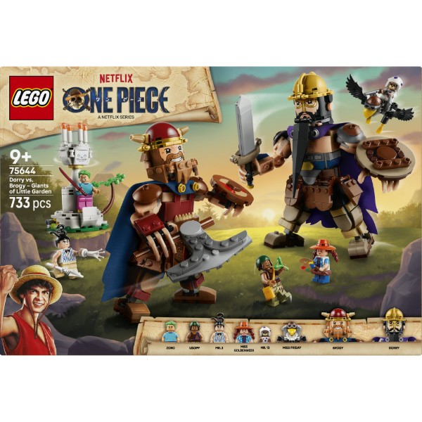 Фото - Конструктор LEGO ONE PIECE Дорри против Броги: гиганты «Малого Сада» (75644)