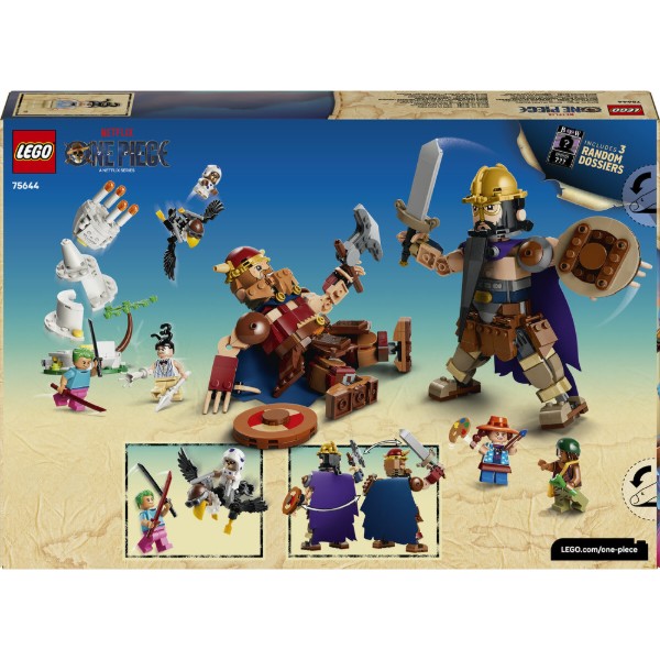 Фото - Конструктор LEGO ONE PIECE Дорри против Броги: гиганты «Малого Сада» (75644)