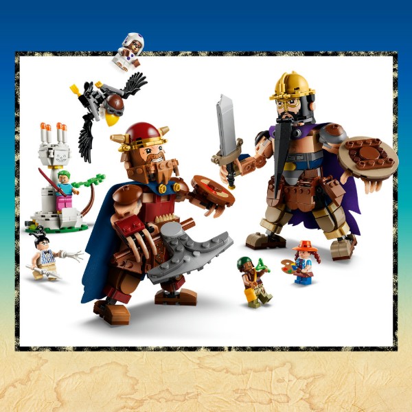 Фото - Конструктор LEGO ONE PIECE Дорри против Броги: гиганты «Малого Сада» (75644)