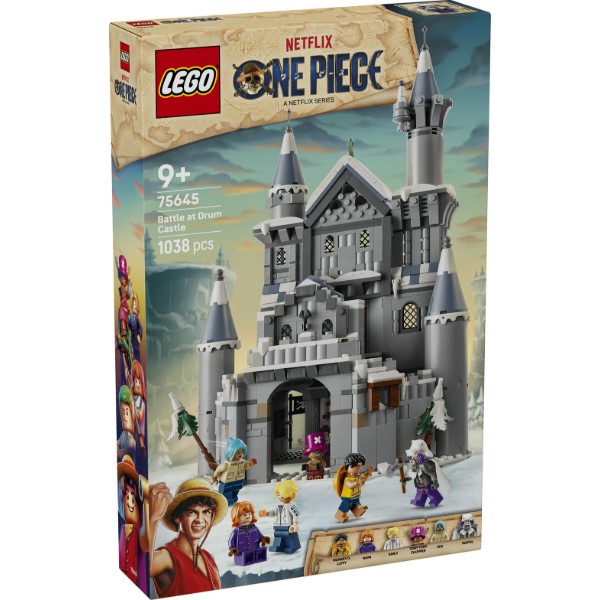 Фото - Конструктор LEGO ONE PIECE Битва у замка Драм (75645)