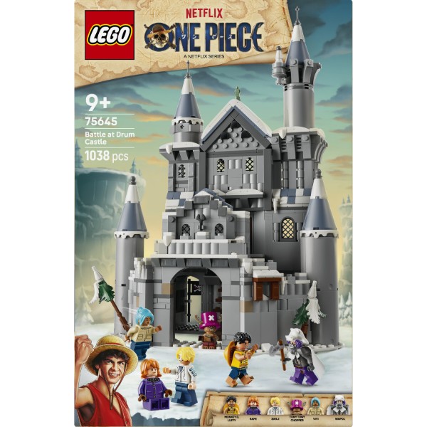 Фото - Конструктор LEGO ONE PIECE Битва у замка Драм (75645)