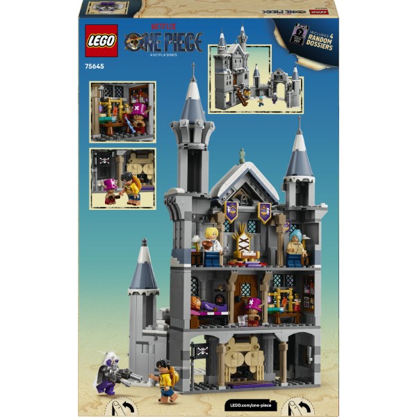 Фото - Конструктор LEGO ONE PIECE Битва у замка Драм (75645)