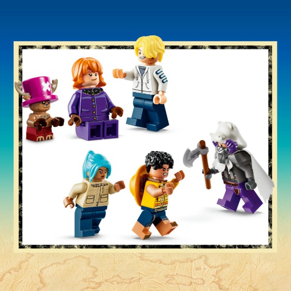 Фото - Конструктор LEGO ONE PIECE Битва у замка Драм (75645)