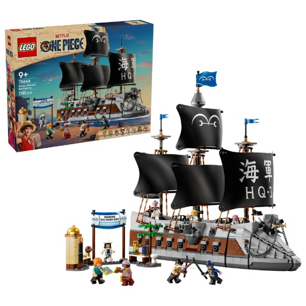Фото - Конструктор LEGO ONE PIECE Морський бойовий корабель Ґарпа (75646) Фото - Конструктор LEGO ONE PIECE Морський бойовий корабель Ґарпа (75646)