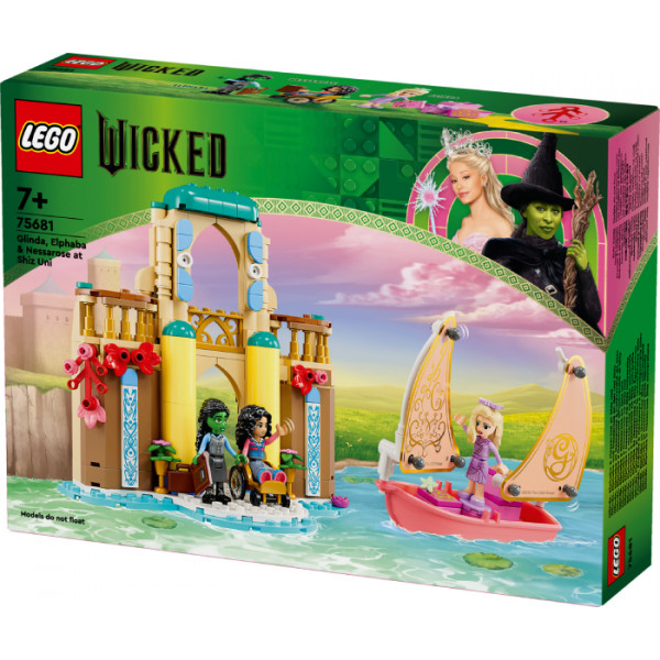 Фото - Конструктор LEGO Wicked Ґлінда, Ельфаба й Несароза в Університеті Шиз (75681)