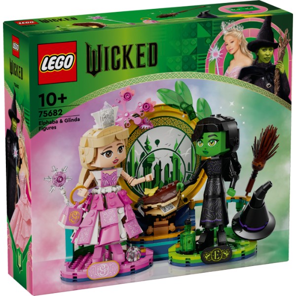 Фото - Конструктор LEGO Wicked Фігурки Ельфаби й Ґлінди (75682)