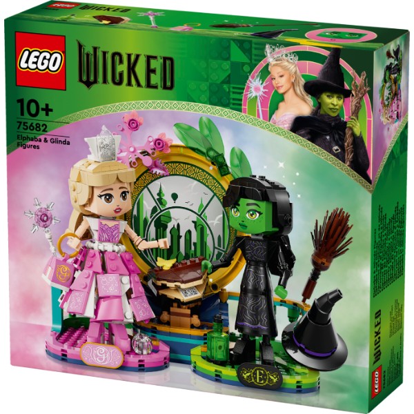 Фото - Конструктор LEGO Wicked Фігурки Ельфаби й Ґлінди (75682)