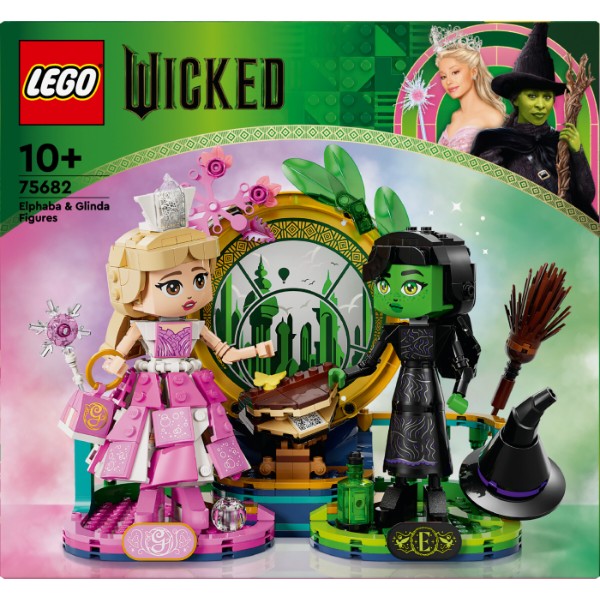 Фото - Конструктор LEGO Wicked Фігурки Ельфаби й Ґлінди (75682)
