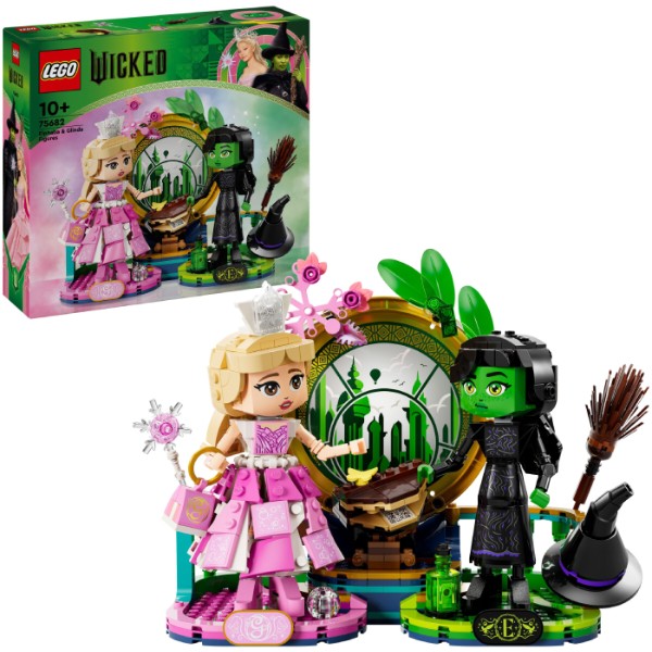 Фото - Конструктор LEGO Wicked Фігурки Ельфаби й Ґлінди (75682) Фото - Конструктор LEGO Wicked Фігурки Ельфаби й Ґлінди (75682)