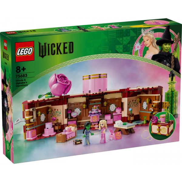 Фото - Конструктор LEGO Wicked Кімната Ґлінди й Ельфаби (75683)
