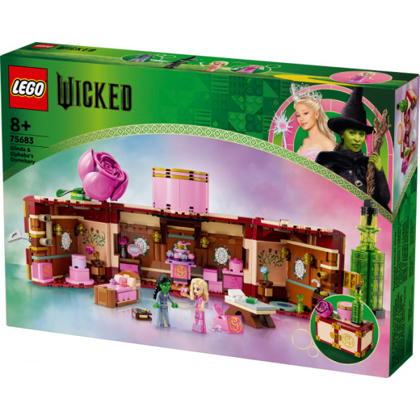 Фото - Конструктор LEGO Wicked Кімната Ґлінди й Ельфаби (75683)