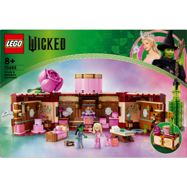 Фото - Конструктор LEGO Wicked Кімната Ґлінди й Ельфаби (75683)