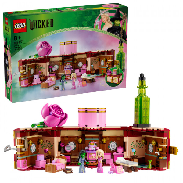 Фото - Конструктор LEGO Wicked Кімната Ґлінди й Ельфаби (75683)