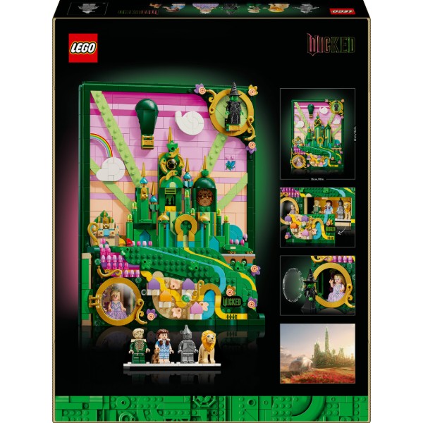 Фото - Конструктор LEGO Wicked Эмеральд-сити Настенный декор (75685)